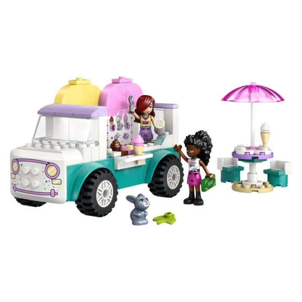LEGO Friends 42644 – sostaveno kombe za sladoled so dve figuri