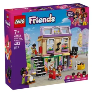LEGO Friends 42653 muzichka prodavnica i stan