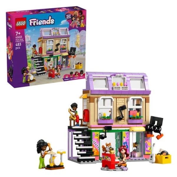 LEGO Friends 42653 – kutijata so sostaveniot model