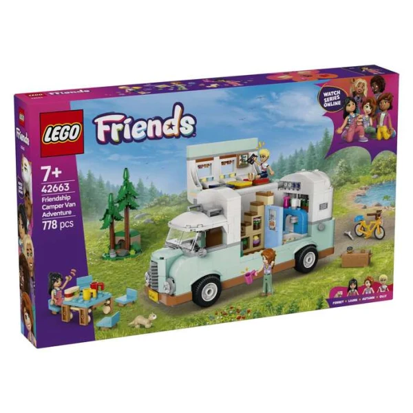 LEGO Friends 42663 avantura so kamperot na prijatelite
