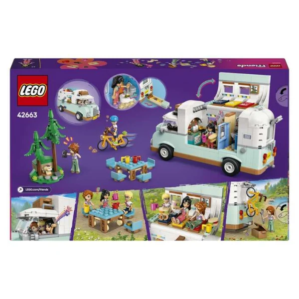LEGO Friends 42663 – zadna strana na kutijata