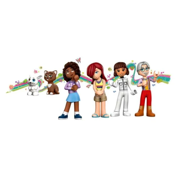 LEGO Friends 42669 – chetiri figuri so zhivotni
