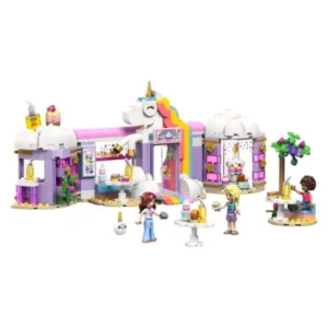 LEGO Friends 42684 – sostaveno kafe so tri figuri