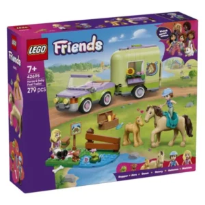 LEGO Friends 42695 prikolka za kobila i zhdrebe