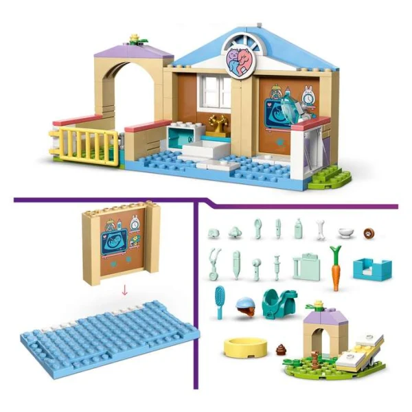 LEGO Friends 42696 – vnatreshnost na klinikata i dodatoci