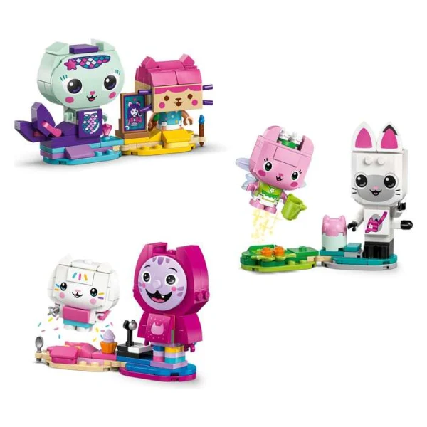 LEGO Gabby's Dollhouse 11215 – shest figuri na machki so dodatoci