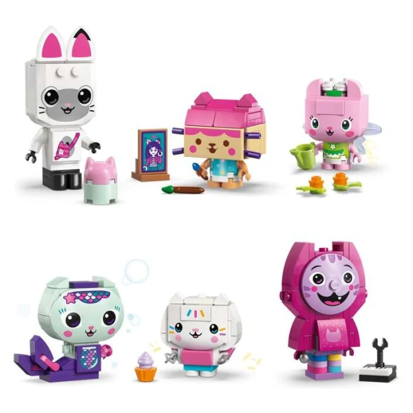 LEGO Gabby's Dollhouse 11215 – figurite na bazi po dve