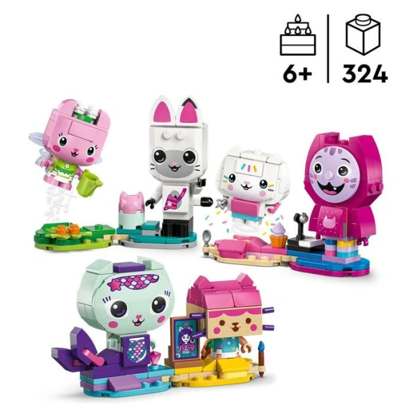 LEGO Gabby's Dollhouse 11215 – figurite od drug agol