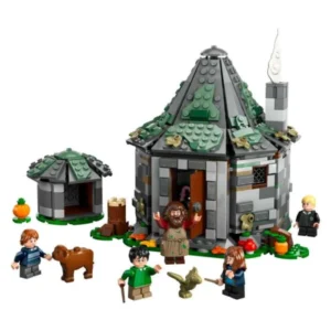 LEGO Harry Potter 76428 – sostavena koliba so minifigurite