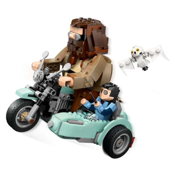 LEGO Harry Potter 76443 – motocikl na Hagrid od drug agol