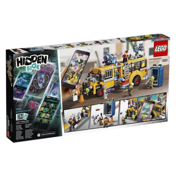 LEGO Hidden Side 70423 – zadna strana na kutijata