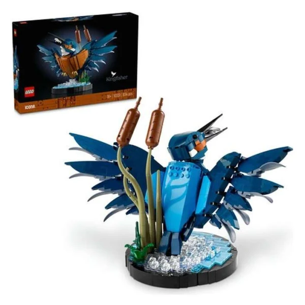 LEGO Icons 10331 – sostavena ptica ribarche so raspnati krilja