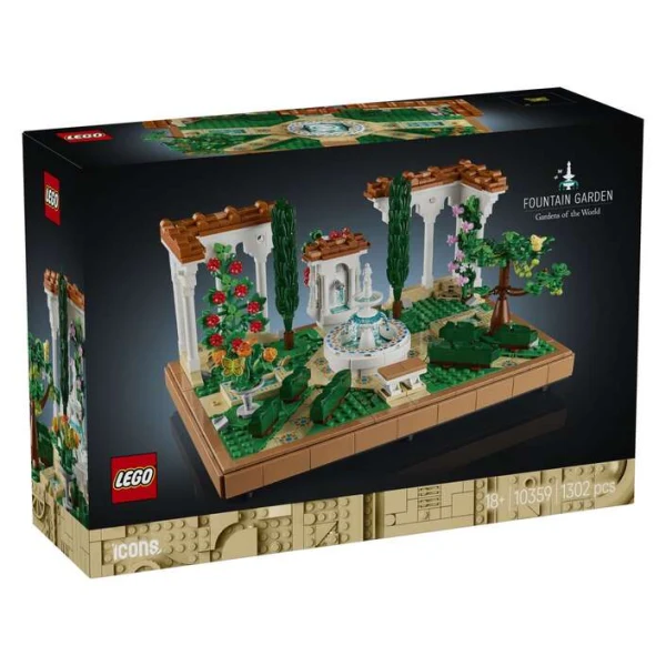 LEGO Icons 10359 gradina so fontana