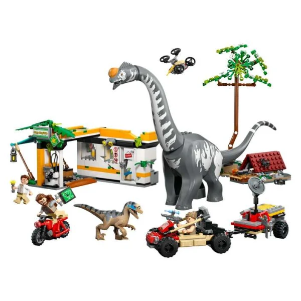 LEGO Jurassic World 76973 – sostaven kamp, titanozaurus i vozila