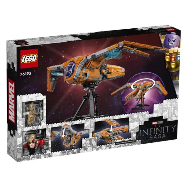 LEGO Marvel 76193 – zadna strana na kutijata