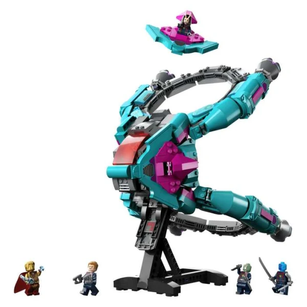 LEGO Marvel 76255 – sostaven brod na stalak so figuri