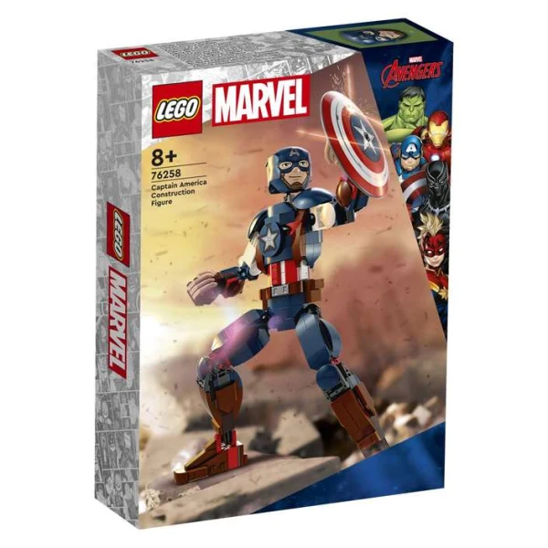 LEGO Marvel 76258 gradezna figura Captain America