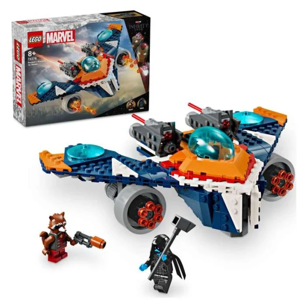 LEGO Marvel 76278 – kutijata i sostavenijot Warbird