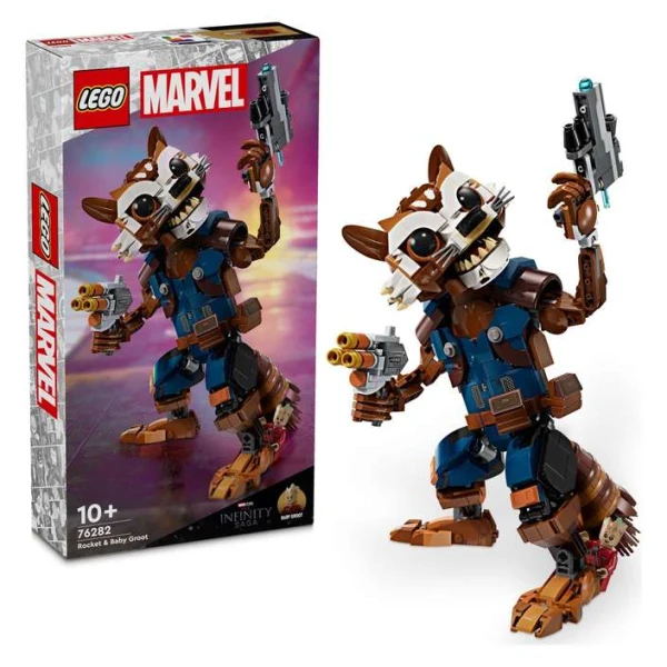 LEGO Marvel 76282 – kutijata i figurata na Rocket