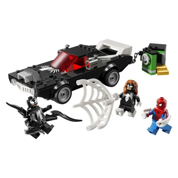 LEGO Marvel 76309 – sostaven avtomobil so Venom, Spider-Woman i Spider-Man