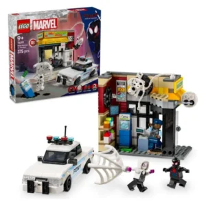 LEGO Marvel 76311 – sostavena prodavnica so policisko vozilo i figuri