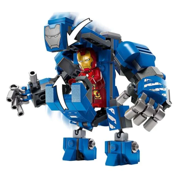 LEGO Marvel 76315 – golem sin robot na Iron Man