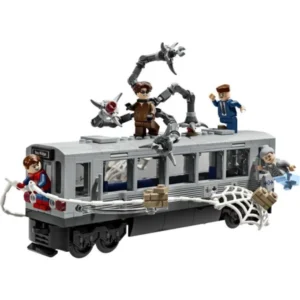 LEGO Marvel 76321 Spider-Man nasproti Doc Ock vo voz na metro