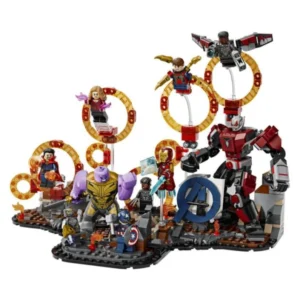 LEGO Marvel 76323 – sostavena scena na bitkata
