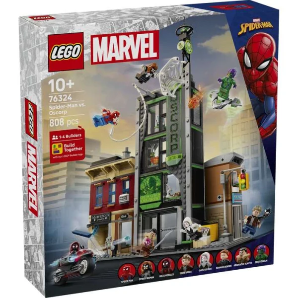LEGO Marvel 76324 Spider-Man nasproti Oscorp