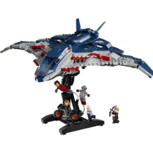 LEGO Marvel 76325 – Quinjet na stalak so figuri