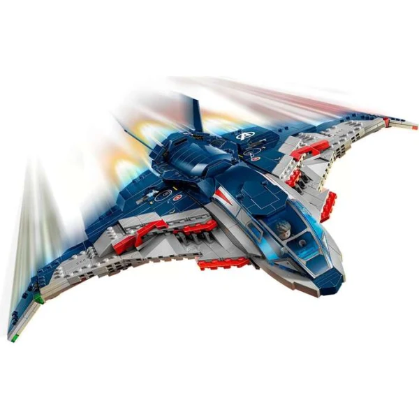 LEGO Marvel 76325 – Quinjet vo let