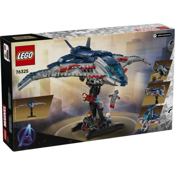 LEGO Marvel 76325 – zadna strana na kutijata