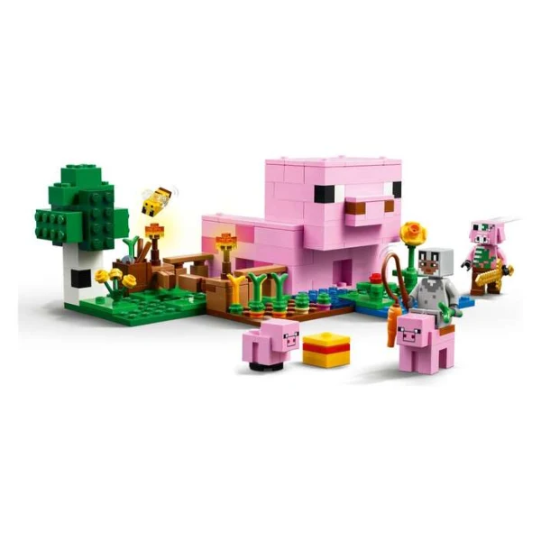 LEGO Minecraft 21268 – kukjata od drug agol so figurite