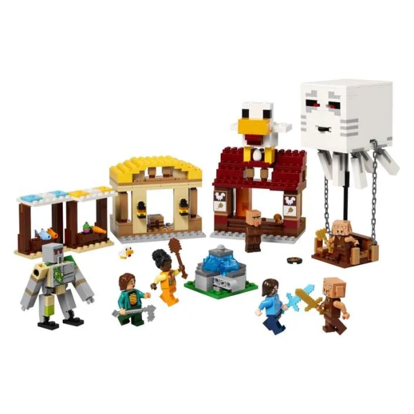 LEGO Minecraft 21273 – sostaveno selo so figurite
