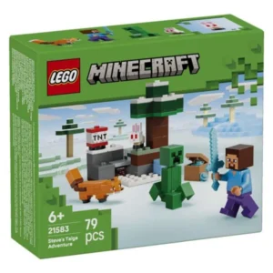 LEGO Minecraft 21583 avanturata na Stiv vo tajgata