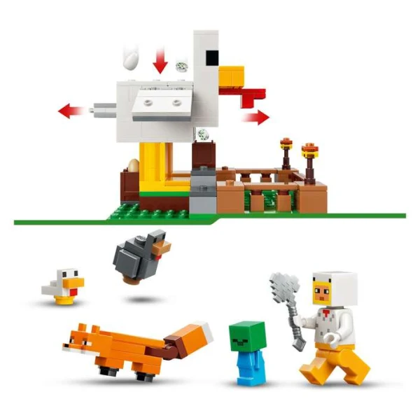 LEGO Minecraft 21585 – farma so figurite i funkciite