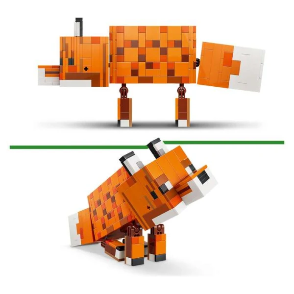 LEGO Minecraft 21588 – lisicata vo razlichni pozi