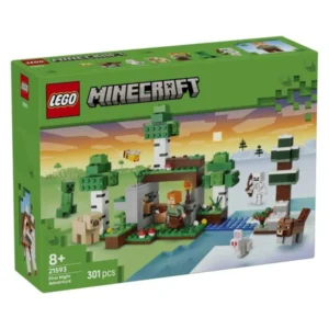 LEGO Minecraft 21593 prvata nokjna avantura so Creeper