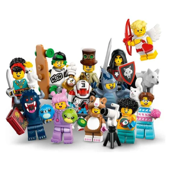 LEGO Minifigures 71048 – likovite od serijata zaedno