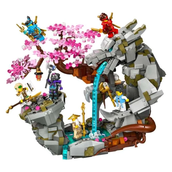 LEGO NINJAGO 71819 – model so drvo, vodopad i minifiguri