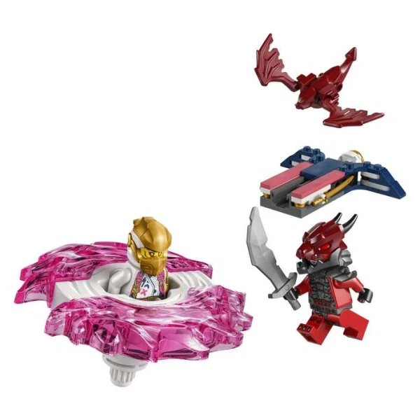 LEGO NINJAGO 71824 – vrtelka, minifiguri i mal zmej