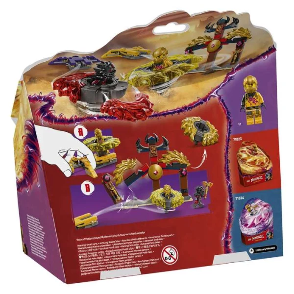 LEGO NINJAGO 71826 – zadna strana na pakuvanjeto