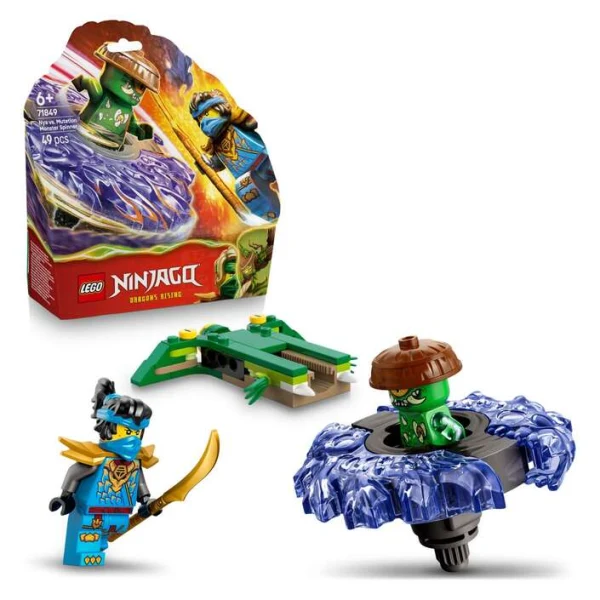 LEGO NINJAGO 71849 – pakuvanje i vrtelki so minifigurite