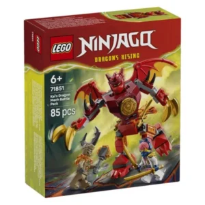 LEGO NINJAGO 71851 borben paket so zmejski mehanichki oklop na Kai