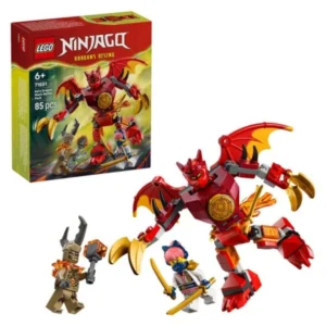LEGO NINJAGO 71851 – kutija i zmejski mehanichki oklop so figurite