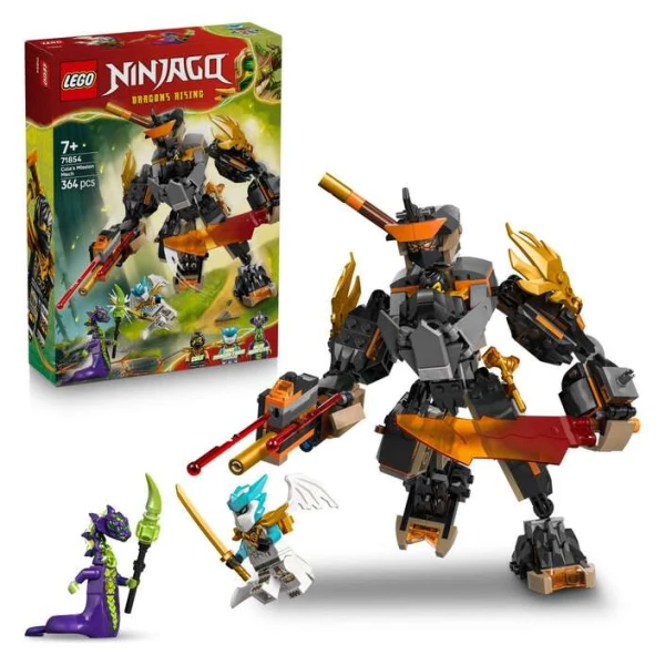 LEGO NINJAGO 71854 – kutija i mehanichki oklop so figurite