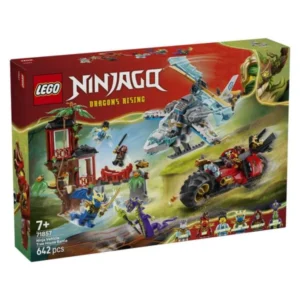 LEGO NINJAGO 71857 bitka za kukjata na drvoto so nindzha vozila