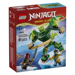 LEGO NINJAGO 71862 borben paket so zmejski mehanichki oklop na Lojd
