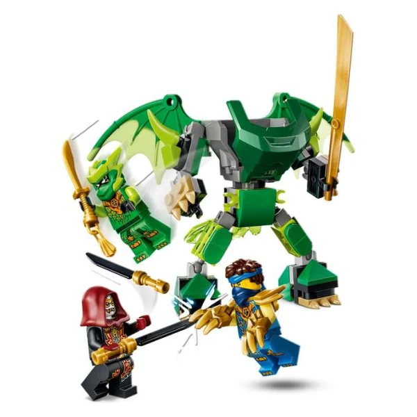LEGO NINJAGO 71862 – zmejski mehanichki oklop so tri minifiguri