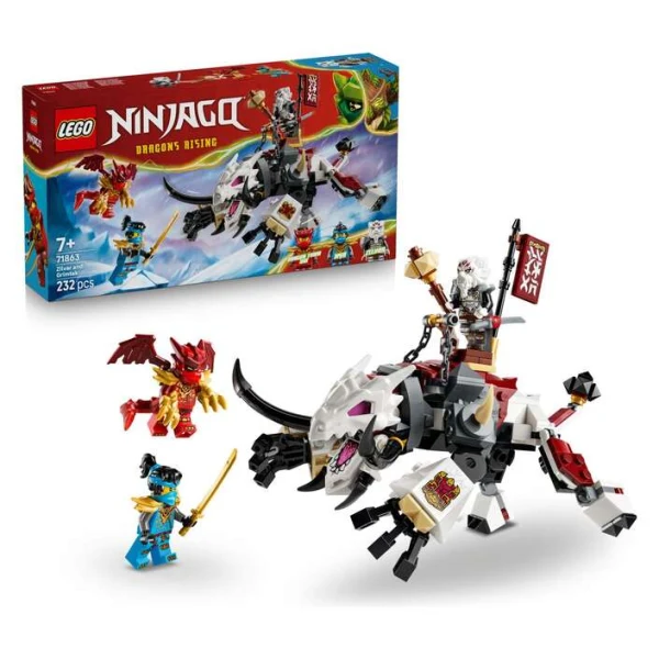 LEGO NINJAGO 71863 – kutija i Grimtak so figurite